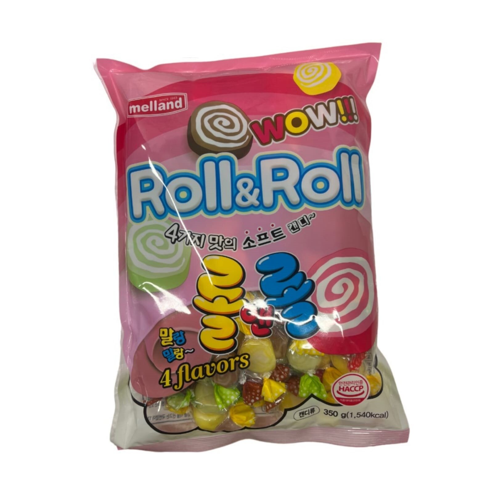 Карамель со вкусом фруктов Roll & Roll Soft candy Melland, 350 г - фотография № 3