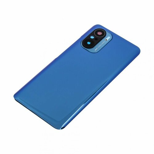 Задняя крышка для Xiaomi Poco F3, синий, AAA