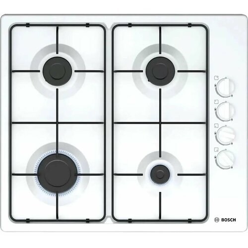 Газовая варочная панель Bosch PBP6C2B82O независимая белый 2723000₽