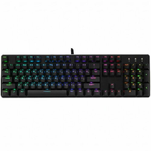 Игровая клавиатура проводная английская раскладка с русской гравировкой ARDOR Gaming Blade 1 шт 8990₽