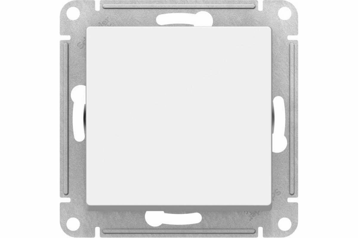 Переключатель проходной 1-кл. Systeme Electric AtlasDesign 10A IP20 белый, 2 шт.