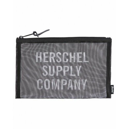 фото Сумка клатч herschel, фактура тиснение, черный