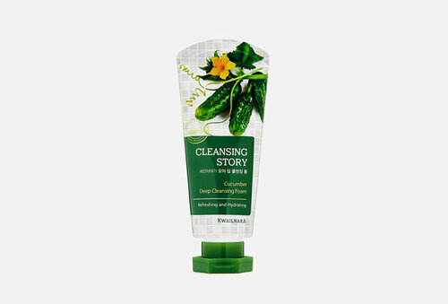 Очищающая пенка для умывания лица CLEANSING STORY Cucumber Deep Cleansing Foam 120 г