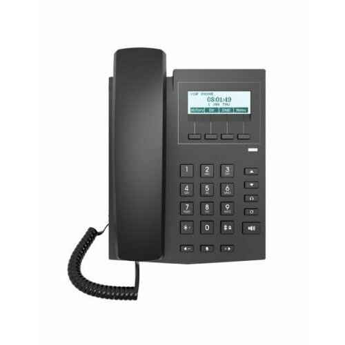 IP-телефон Fanvil X1SP 2 SIP аккаунта монохромный 228 дюйма дисплей 128x48 конференция на 3 абонента поддержка EHS POE 3490₽