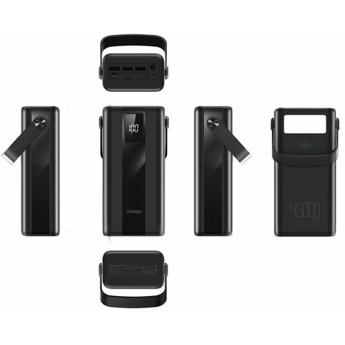 Внешний аккумулятор Power Bank ITEL Maxpower 450PF 45000мAч черный 483000₽