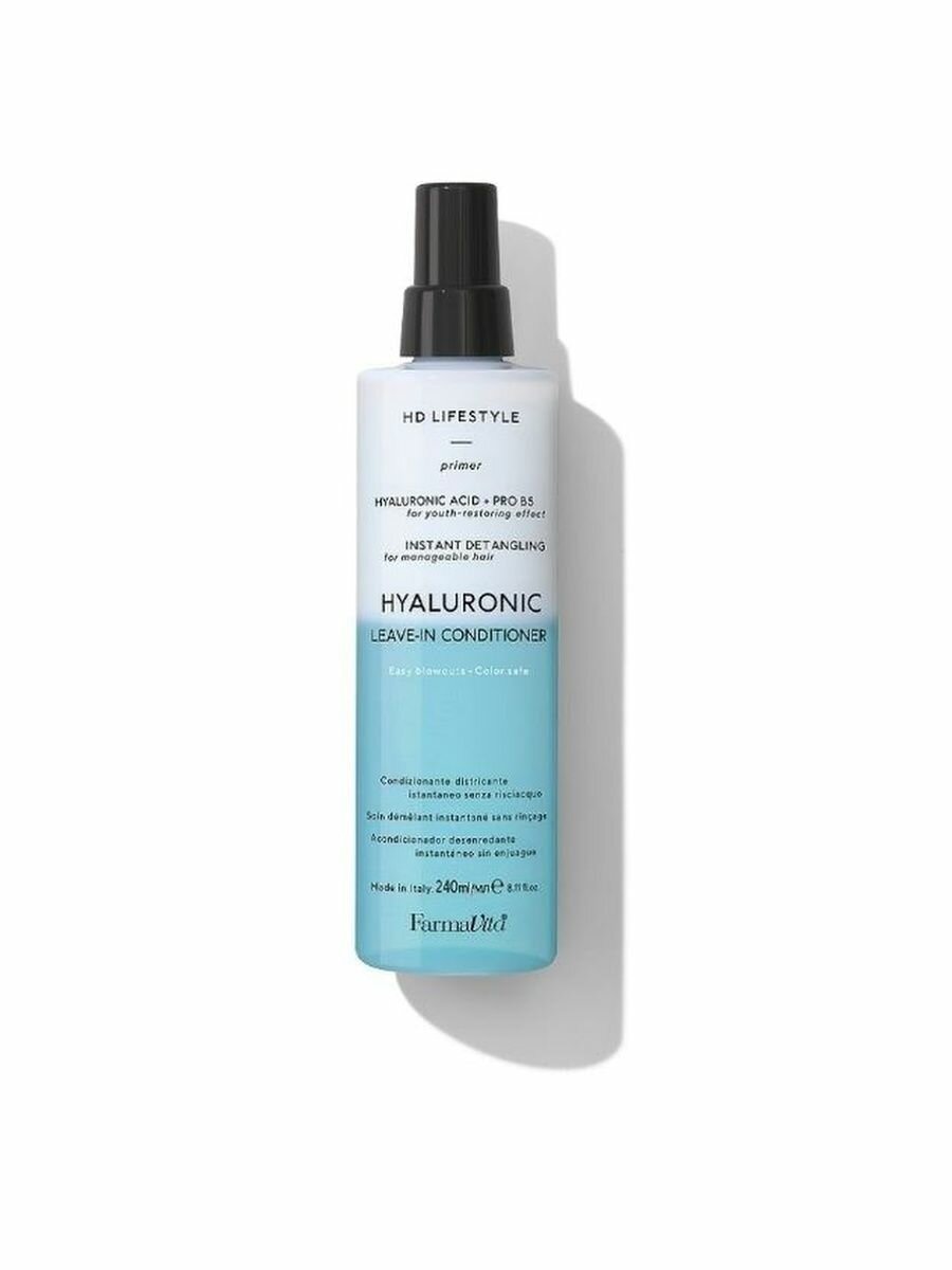 Несмываемый кондиционер HD hialuronic leave-in FarmaVita - фото №11