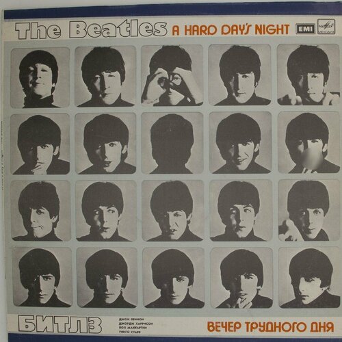 Виниловая пластинка The Beatles Битлз - Hard Day' Night Ве apple records the beatles a hard day s night mono