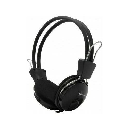 Наушники с микрофоном Oklick Оклик HS-M200 черный 18м накладные оголовье 1532011 82200₽