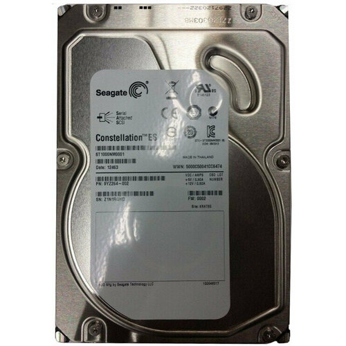 Жесткий диск Seagate 3.5 1TB SAS 7.2K 6Gb 9YZ264-150 1 тб внутренний жесткий диск seagate 9yz264 9yz264