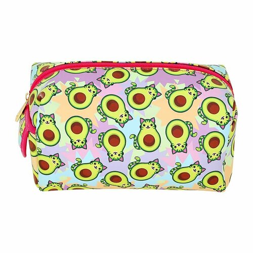 фото Косметичка miss pinky, 29х12.3х12.1 см, желтый