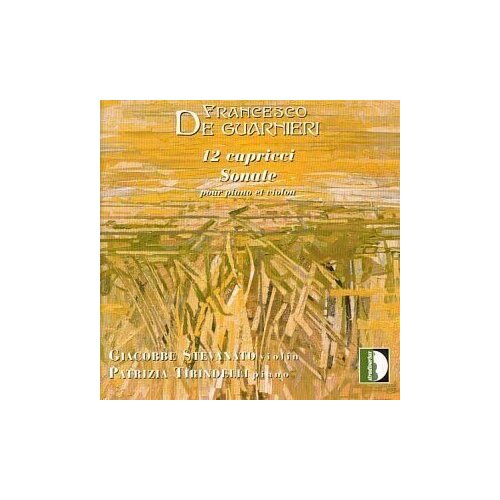 AUDIO CD 12 Capricci Sonata for Piano and Violin Tirindelli 5249₽