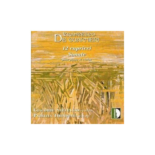 AUDIO CD 12 Capricci, Sonata for Piano and Violin (Tirindelli)