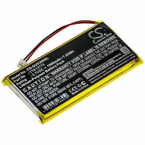 Аккумулятор CameronSino CS-DUX300SL для плеера XDUOO X3 (YT613773) 1900mAh аккумулятор cameronsino cs tpy520sl для смартфона neffos y5l nbl 46a2020 1900mah