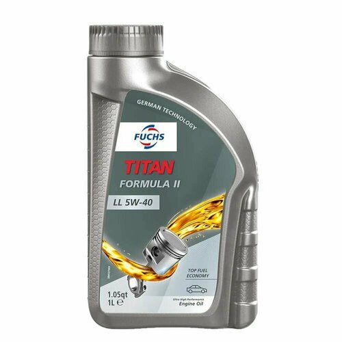 Масло моторное FUCHS TITAN FORMULA II LL 5W40 API SN ACEA C3 1л RUS 8430₽