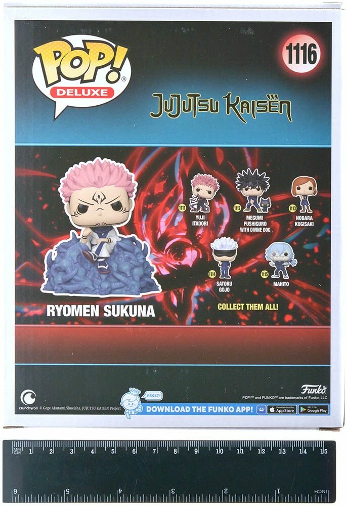 Фигурка Funko POP! Deluxe. Магическая битва: Рёмэн Сукуна - фото №7