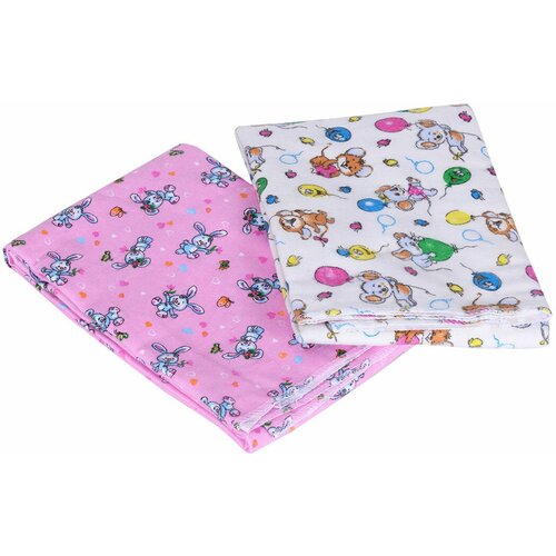 Пеленка Fun Ecotex фланель 88120см 753₽