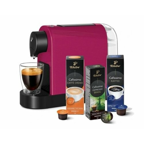 Капсульная кофемашина Tchibo Cafissimo Pure Plus 1250 Вт фуксия 1669500₽