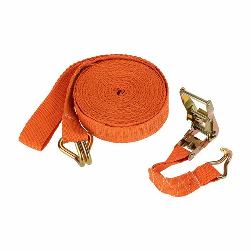 Ремень стяжной для груза багажный с крюками и храповым механизмом 5х0038м REXANT цена за 1 шт 1011₽