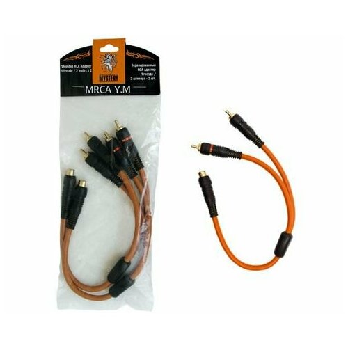 MYSTERY Кабель RCA двойной экран Y-адаптер пара MRCA YM 490₽