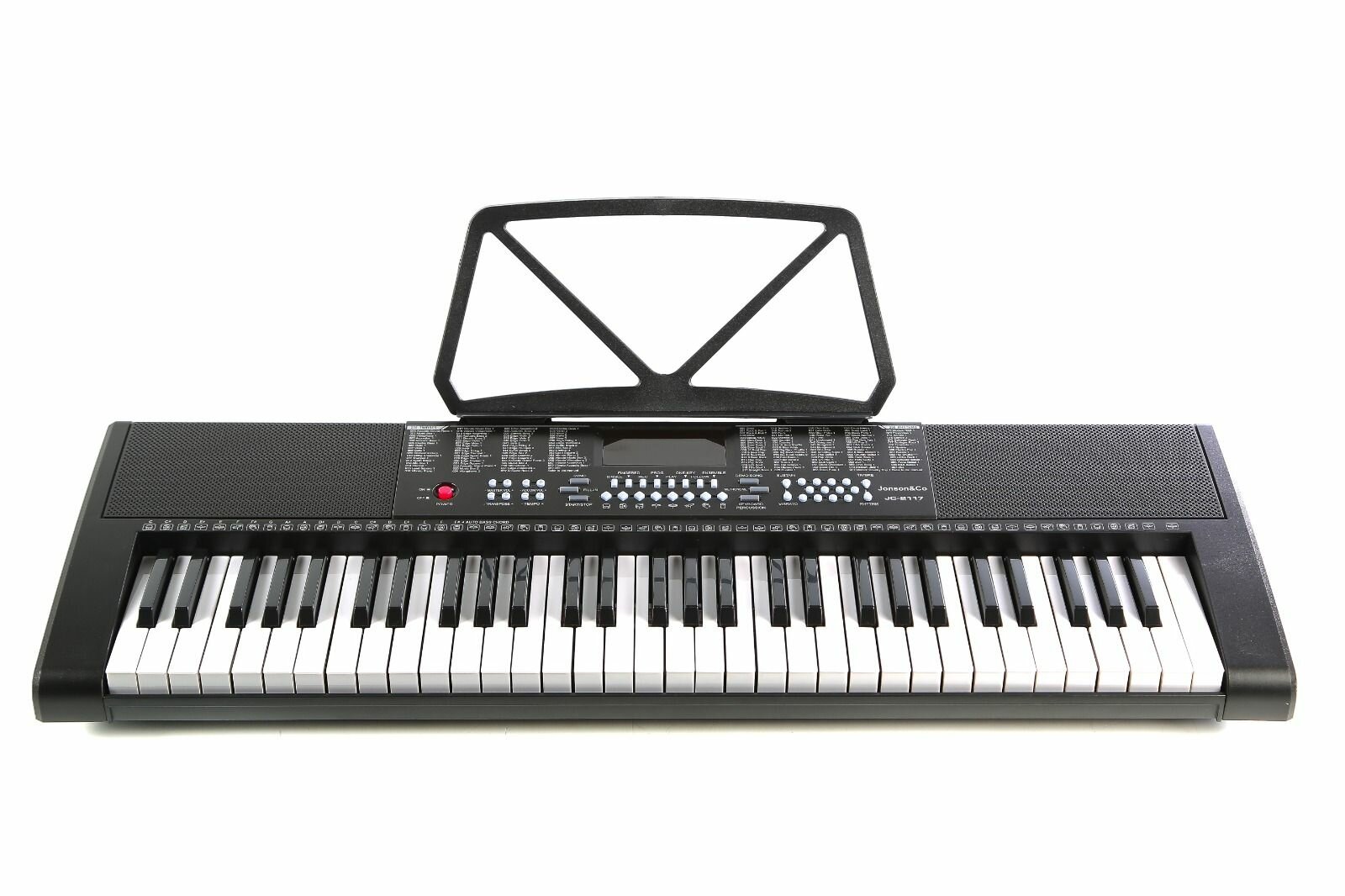 Синтезатор Jonson&Co JC-2702 61 клавиша с подсветкой 2117
