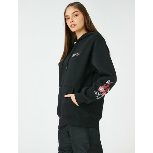 фото Худи koton, размер m, черный