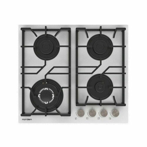 Встраиваемая газовая панель Norden AZTECH 6L3GT WHG FFD белое стекло 2339900₽