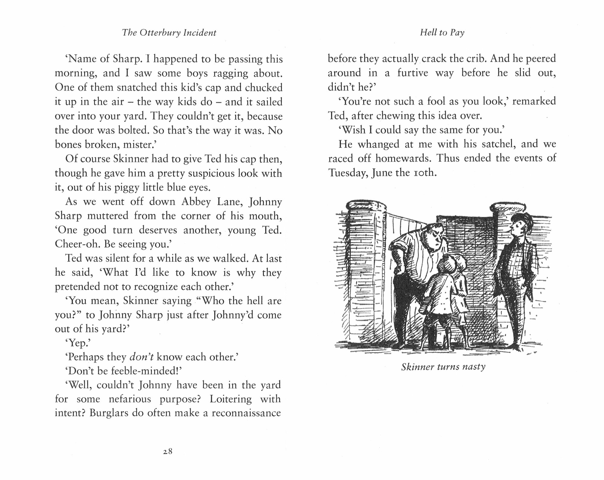 The Otterbury Incident / Книга на Английском - фото №2