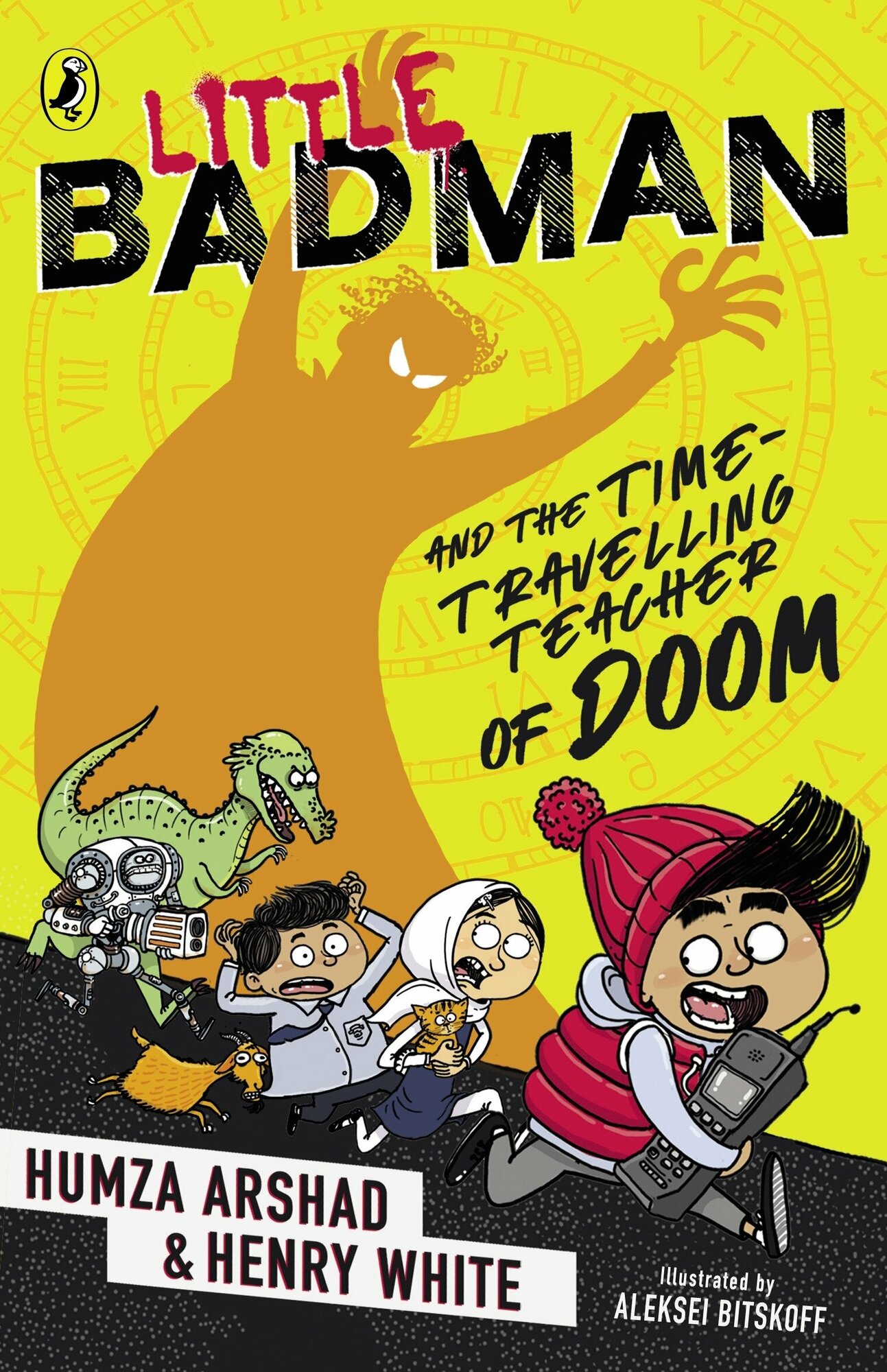 Little Badman and the Time-travelling Teacher of Doom / Книга на Английском - фото №1