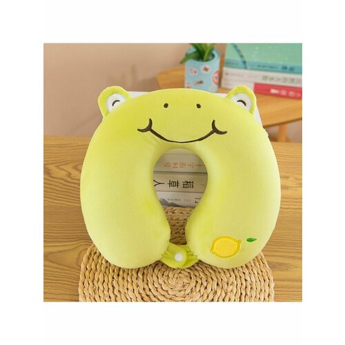 Подушка для шеи , желтый, зеленый