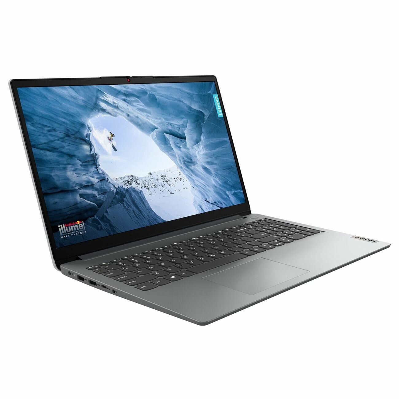 Ноутбук Lenovo IdeaPad 1 15AMN7 15.6" TN, AMD Athlon Silver 7120U, 8Gb LPDDR5, 256Gb, AMD Radeon, DOS, grey (82VG00Q8FE) — фото 1