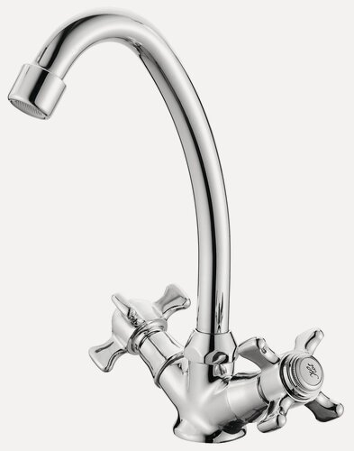 Изображение товара Смеситель для кухни Osgard "Roxen" 71076, латунь, вертикальный монтаж