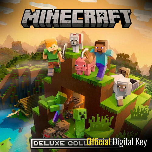 Игра Minecraft Deluxe Collection Xbox One, Xbox Series S, Xbox Series X цифровой ключ