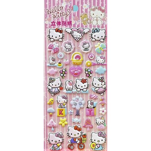 hk 003898 игровой набор hello kitty уютный домик грибочек Наклейки Hello Kitty