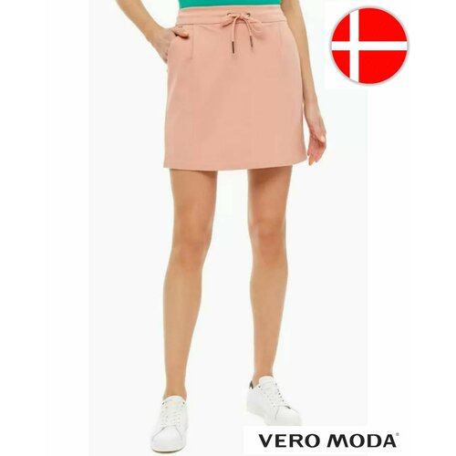 фото Юбка vero moda, размер l, серый