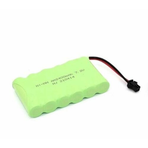 Аккумулятор Ni-Mh 7.2V 2400 mAh AA Flatpack разъем SM аккумулятор ni cd 7 2v 700mah форма flatpack разъем sm