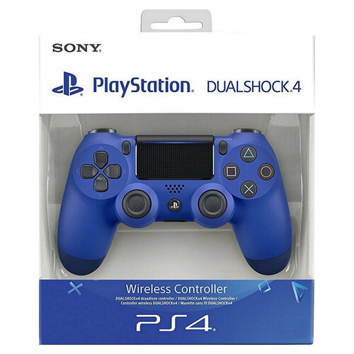 Геймпад джойстик беспроводной для PS 4 синий 149900₽