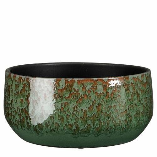 Edelman Керамическое кашпо Sebastian 35*17 см 1138349 зеленый