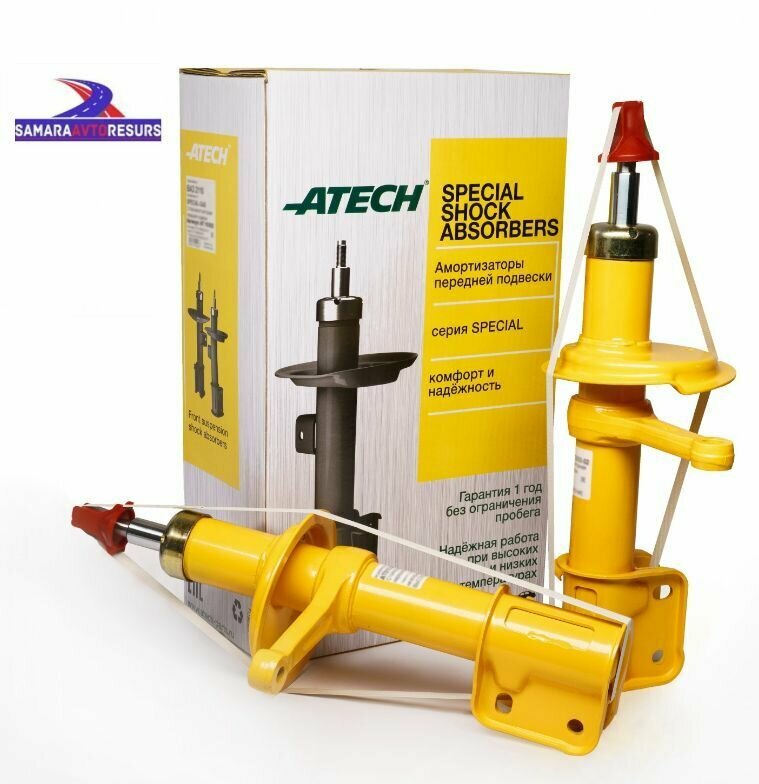 Амортизатор передней подвески "ATECH" SPECIAL-GAS 2108 2109 21099 2113 2114 2115 (2 шт) газомасляные (к-т)