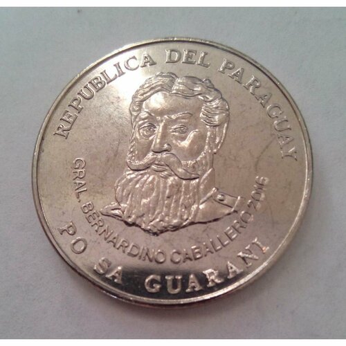 Монеты Парагвай 2016г. 500 GUARANIES Регулярный выпуск UNC монеты парагвай 2016г 50 guaranies регулярный выпуск unc