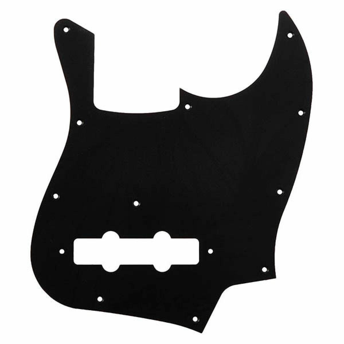 Панель (pickguard) Hosco для бас-гитары JB, трехслойная, черная (JB-B3P)