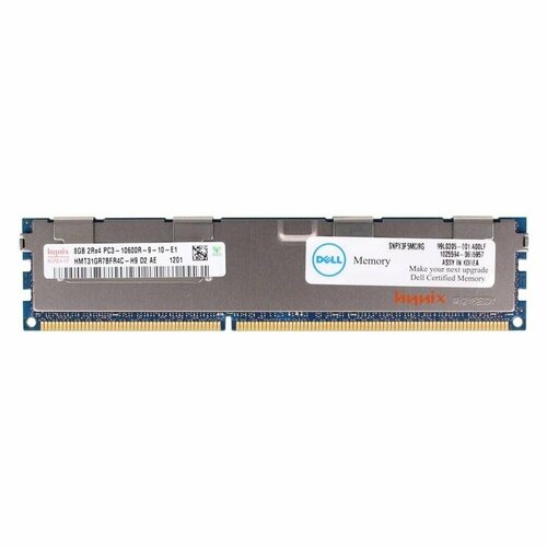 Оперативная память DELL 8GB 2Rx4 PC3-10600R DDR3-1333MHz [X3R5M]