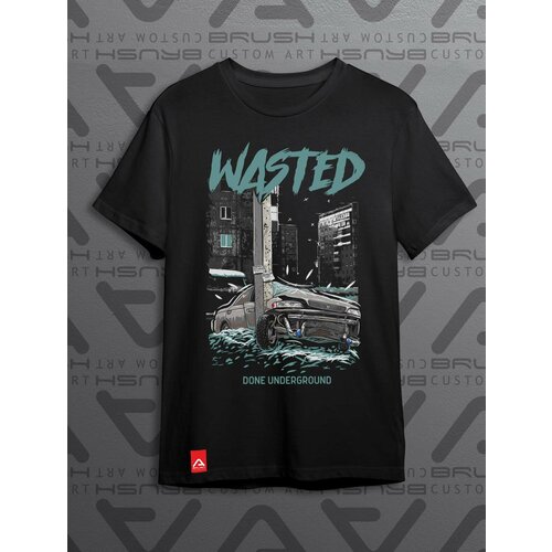 Футболка ABRUSH, размер XL, черный