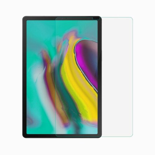 Защитное стекло для Samsung Galaxy SM-T720 Tab S5e 10.5, салфетка в комплекте, глянцевое, 1 шт. защитное противоударное стекло mypads для планшета samsung galaxy tab s5e 10 5 sm t720 t725 2019 с олеофобным покрытием