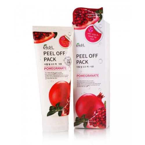 EKEL Peel off pack Pomegranate Маска-пленка с экстрактом граната