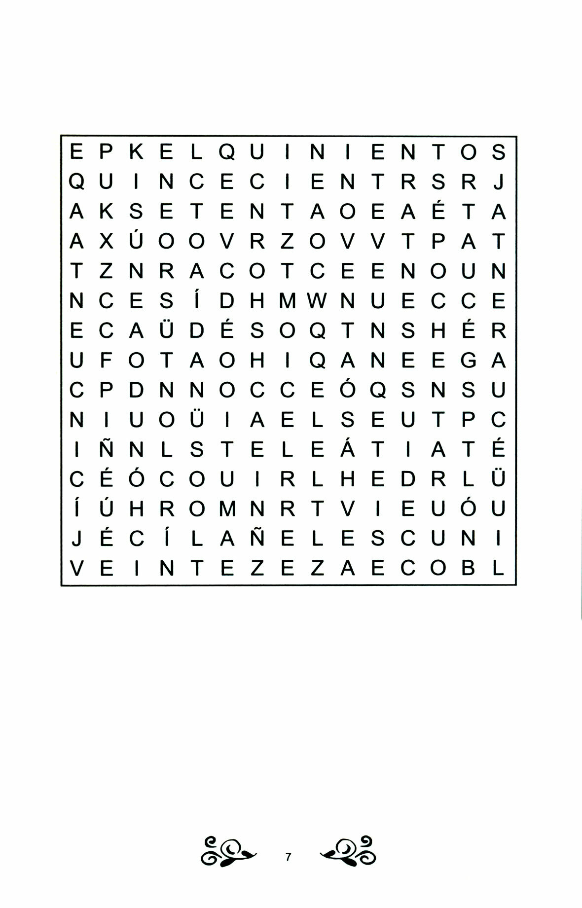 Spanish Wordsearch (без автора) - фото №3