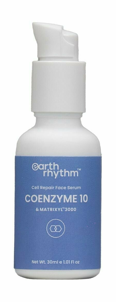 Увлажняющая сыворотка для лица с коэнзим Q10 2% / Earth Rhythm Coenzyme 10 Cell Repair Face Serum