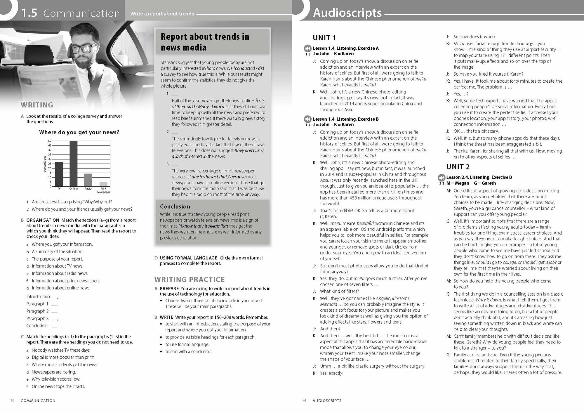 Language Hub B1 Intermediate Workbook access to Audio - фото №7