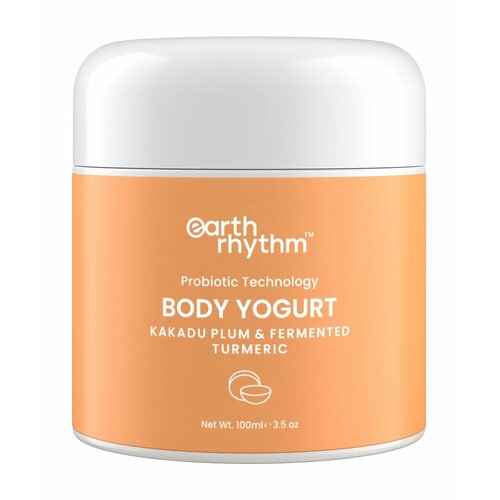 Крем-йогурт для тела со сливой какаду и куркумой Earth Rhythm Kakadu Plum Fermented Turmeric Body Yogurt 1089₽