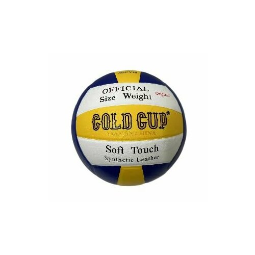 Мяч волейбольный Размер 5 Gold Cup 280г мяч волейбольный zidantou soft touch 4 пиксель чб