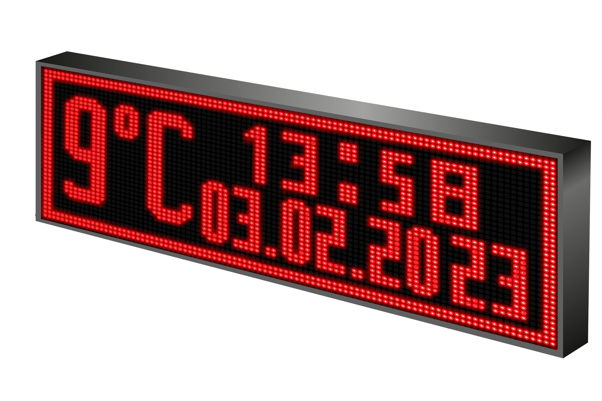 Бегущая строка/ Led /рекламная вывеска/ панель/69х21см — фото 1